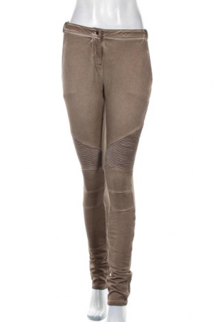 Дамски панталон Liebeskind, Размер M, Цвят Кафяв, 97% памук, 3% еластан, Цена 66,92 лв.