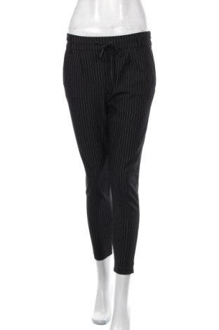 Дамски панталон ONLY, Размер M, Цвят Черен, 63% вискоза, 32% полиамид, 5% еластан, Цена 38,28 лв.