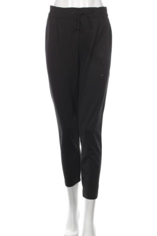 Дамски панталон ONLY, Размер XL, Цвят Черен, 63% вискоза, 32% полиамид, 5% еластан, Цена 51,75 лв.