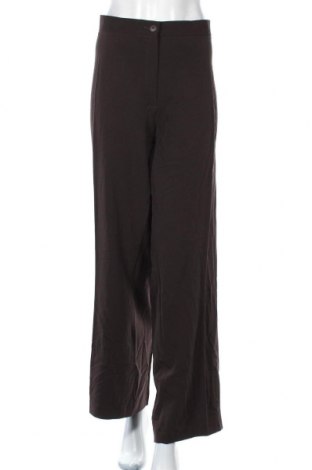 Дамски панталон Yessica, Размер 4XL, Цвят Кафяв, 62% полиестер, 32% вискоза, Цена 36,75 лв.