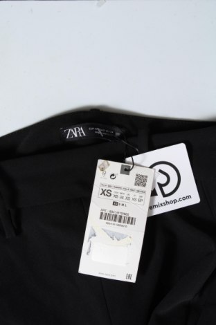 Damskie spodnie Zara, Rozmiar XS, Kolor Czarny, 88% poliester, 12% elastyna, Cena 129,38 zł