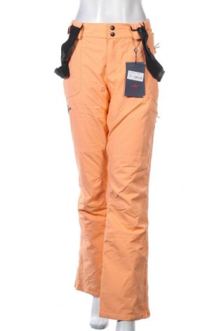 Дамски панталон за зимни спортове Meatfly, Размер L, Цвят Оранжев, Полиамид, Цена 111,75 лв.
