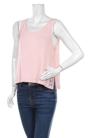 Γυναικείο αμάνικο μπλουζάκι H&M, Μέγεθος M, Χρώμα Ρόζ , 50% πολυεστέρας, 47% βισκόζη, 3% ελαστάνη, Τιμή 10,39 €