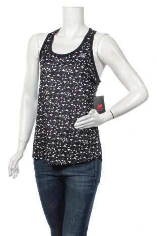 Γυναικείο αμάνικο μπλουζάκι New Balance, Μέγεθος M, Χρώμα Μαύρο, Πολυεστέρας, Τιμή 14,38 €