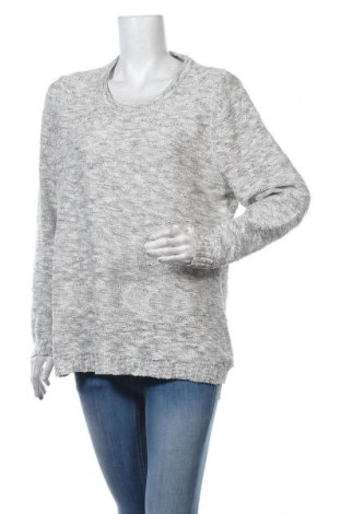 Дамски пуловер Canda, Размер XL, Цвят Сив, 82% акрил, 16% полиакрил, 2% метални нишки, Цена 33,60 лв.