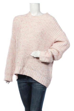 Дамски пуловер Edited, Размер L, Цвят Розов, 49% акрил, 28% полиестер, 20% вълна, 3% еластан, Цена 129,00 лв.