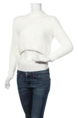 Дамски пуловер H&M Divided, Размер M, Цвят Бял, 61% полиестер, 37% полиамид, Цена 31,92 лв.