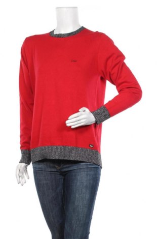 Дамски пуловер Lois, Размер L, Цвят Червен, 90% памук, 10% еластан, Цена 77,40 лв.