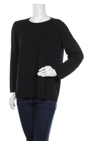 Дамски пуловер Oui, Размер XL, Цвят Черен, 60% вискоза, 40% полиамид, Цена 39,90 лв.