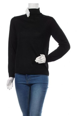 Γυναικείο πουλόβερ Rodier, Μέγεθος M, Χρώμα Μαύρο, Μαλλί, Τιμή 107,94 €