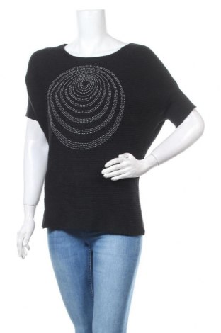 Дамски пуловер Uldahl, Размер XL, Цвят Черен, 50% акрил, 40% памук, 10% еластан, Цена 43,47 лв.