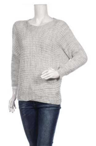 Дамски пуловер Zabaione, Размер M, Цвят Сив, 85% акрил, 10% вълна, 5% мохер, Цена 25,20 лв.