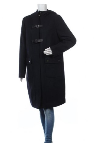 Дамско палто Caroll, Размер L, Цвят Син, 70% вълна, 30% полиамид, Цена 374,25 лв.