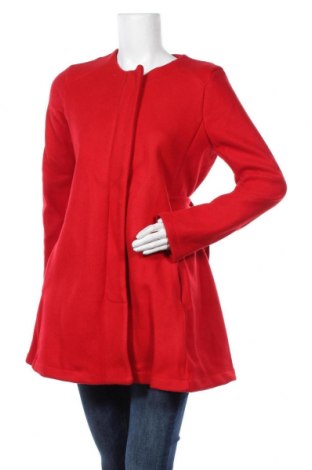 Dámský kabát  Le Comptoir du Manteau, Velikost S, Barva Červená, 90% polyester, 10% vlna, Cena  3 576,00 Kč