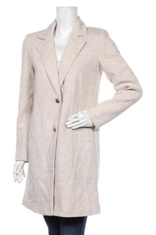 Дамско палто ONLY, Размер M, Цвят Бежов, 55% памук, 45% полиестер, Цена 98,70 лв.