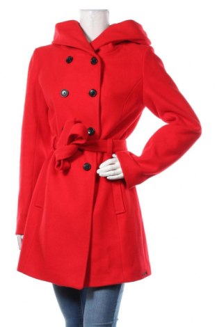Дамско палто S.Oliver, Размер M, Цвят Червен, 55% полиакрил, 40% полиестер, 5% вълна, Цена 196,50 лв.
