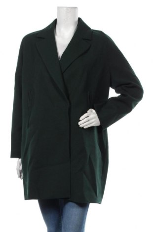 Дамско палто Sinequanone, Размер L, Цвят Зелен, 65% полиестер, 30% вискоза, 5% еластан, Цена 197,40 лв.
