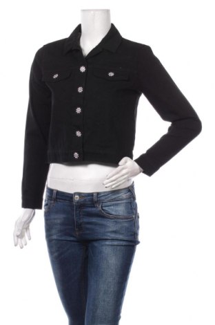 Γυναικείο μπουφάν Jdy, Μέγεθος M, Χρώμα Μαύρο, 100% βαμβάκι, Τιμή 26,68 €