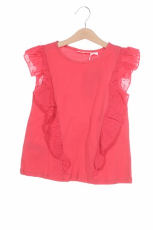 Детска блуза Mango, Размер 7-8y/ 128-134 см, Цвят Червен, Памук, Цена 23,36 лв.