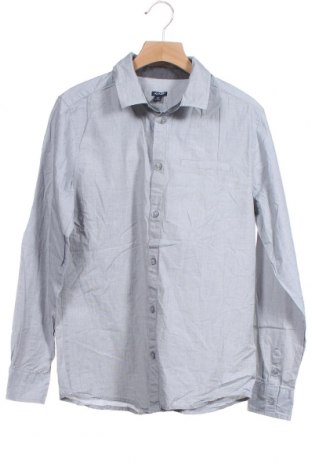 Παιδικό πουκάμισο Kiabi, Μέγεθος 11-12y/ 152-158 εκ., Χρώμα Γκρί, Βαμβάκι, Τιμή 13,64 €