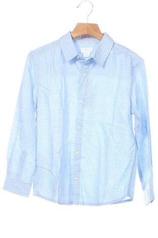 Детска риза Mango, Размер 7-8y/ 128-134 см, Цвят Син, 70% лиосел, 30% лен, Цена 24,50 лв.
