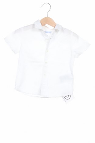 Kinderhemd Mayoral, Größe 12-18m/ 80-86 cm, Farbe Weiß, 70% Baumwolle, 30% Leinen, Preis 15,31 €