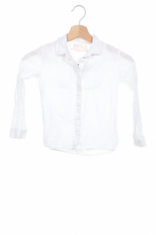 Kinderhemd Zara, Größe 5-6y/ 116-122 cm, Farbe Weiß, Preis 18,09 €