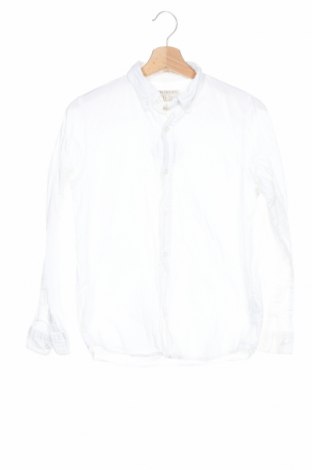Детска риза Zara Kids, Размер 11-12y/ 152-158 см, Цвят Бял, Памук, Цена 33,00 лв.