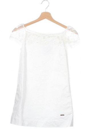 Dětské šaty  Dsquared2, Velikost 9-12m/ 74-80 cm, Barva Bílá, 96% bavlna, 4% elastan, Cena  2 165,00 Kč