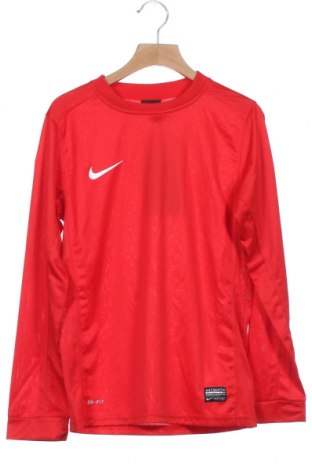 Детска спортна блуза Nike, Размер 9-10y/ 140-146 см, Цвят Червен, 100% полиестер, Цена 41,40 лв.