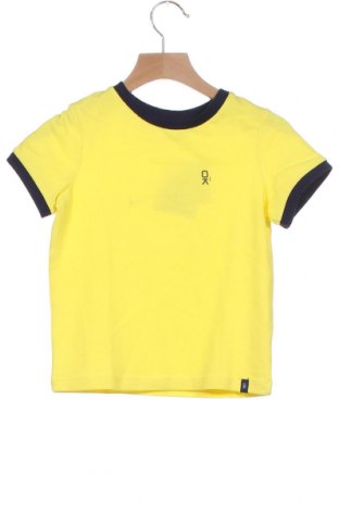 Детска тениска Okaidi, Размер 3-4y/ 104-110 см, Цвят Жълт, Памук, Цена 21,75 лв.