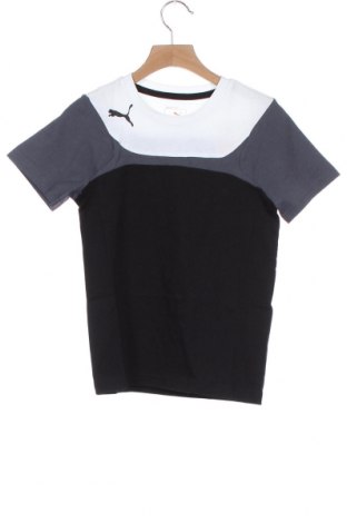 Детска тениска PUMA, Размер 6-7y/ 122-128 см, Цвят Черен, 65% полиестер, 35% памук, Цена 36,75 лв.