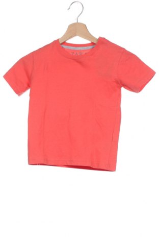 Детска тениска Zara, Размер 3-4y/ 104-110 см, Цвят Оранжев, Памук, Цена 26,00 лв.