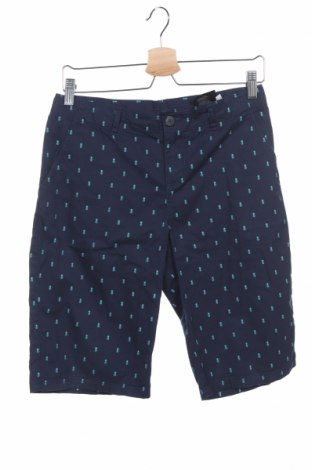 Детски къс панталон H&M, Размер 13-14y/ 164-168 см, Цвят Син, 100% памук, Цена 25,00 лв.