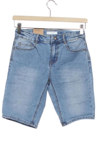 Детски къс панталон Kiabi, Размер 10-11y/ 146-152 см, Цвят Син, 99% памук, 1% еластан, Цена 27,00 лв.