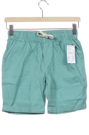 Детски къс панталон Kiabi, Размер 10-11y/ 146-152 см, Цвят Зелен, Памук, Цена 27,00 лв.