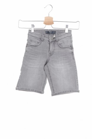 Детски къс панталон Mango, Размер 6-7y/ 122-128 см, Цвят Сив, 99% памук, 1% еластан, Цена 30,66 лв.