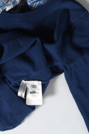 Dziecięcy sweter Jako-O, Rozmiar 5-6y/ 116-122 cm, Kolor Niebieski, Bawełna, Cena 97,50 zł
