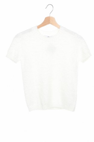 Παιδικό πουλόβερ Marks & Spencer, Μέγεθος 11-12y/ 152-158 εκ., Χρώμα Λευκό, 76% πολυεστέρας, 24%ακρυλικό, Τιμή 14,85 €