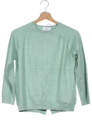 Παιδικό πουλόβερ Zara, Μέγεθος 13-14y/ 164-168 εκ., Χρώμα Πράσινο, 70% βισκόζη, 30% πολυαμίδη, Τιμή 23,51 €