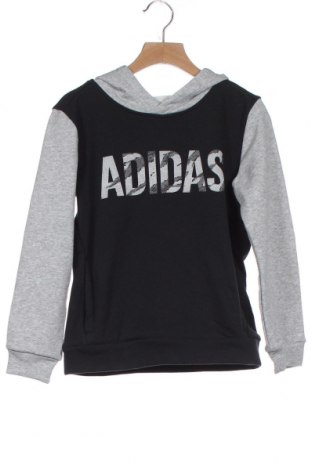 Παιδικό φούτερ Adidas, Μέγεθος 7-8y/ 128-134 εκ., Χρώμα Μαύρο, 70% βαμβάκι, 30% πολυεστέρας, Τιμή 17,42 €