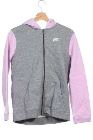 Детски суичър Nike, Размер 12-13y/ 158-164 см, Цвят Сив, 80% памук, 20% полиестер, Цена 53,40 лв.