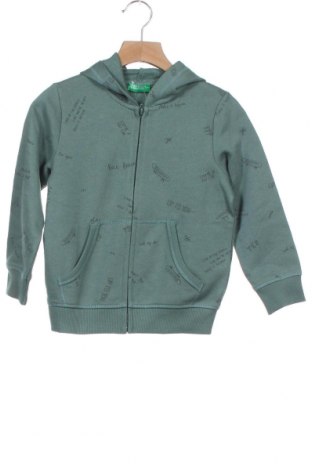 Kinder Sweatshirts United Colors Of Benetton, Größe 4-5y/ 110-116 cm, Farbe Grün, Baumwolle, Preis 17,68 €