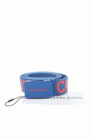 Opasek  Calvin Klein Jeans, Barva Modrá, Textile , Cena  418,00 Kč