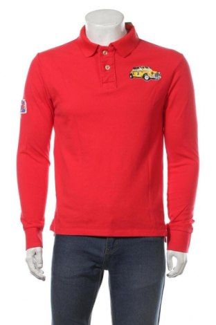 Herren Shirt, Größe S, Farbe Rot, Baumwolle, Preis 11,54 €