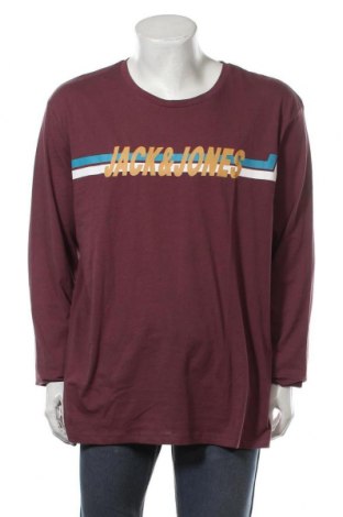 Pánské tričko  Jack & Jones, Velikost XXL, Barva Červená, 100% bavlna, Cena  687,00 Kč