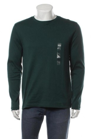 Herren Shirt Oviesse, Größe L, Farbe Grün, Baumwolle, Preis 18,76 €
