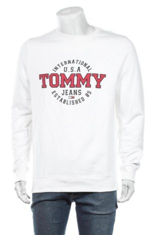 Herren Shirt Tommy Hilfiger, Größe L, Farbe Weiß, Baumwolle, Preis 68,19 €
