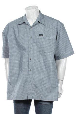 Męska koszula Columbia, Rozmiar XL, Kolor Niebieski, 80% poliester, 20% bawełna, Cena 75,60 zł