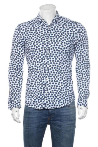 Мъжка риза Hugo Boss, Размер M, Цвят Бял, 87% полиамид, 13% еластан, Цена 131,40 лв.